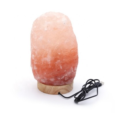 4 modes wholesale led Flame usb Himalayan salt lamp light