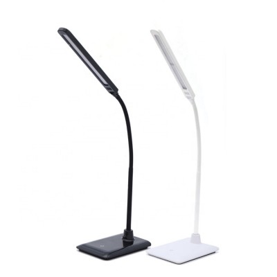 Custom modern office reading cordless rechargeable clip table lamp