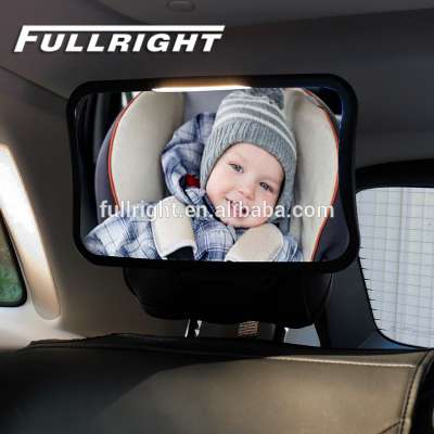 HOT SELL baby backseat mirror for car LED baby car mirror