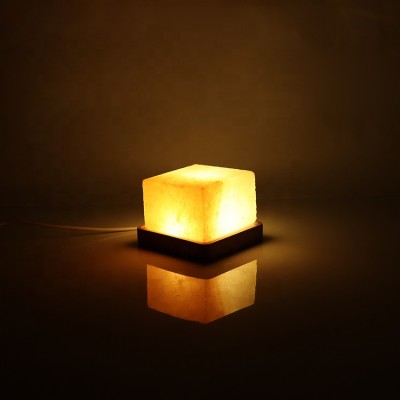 Wholesale mini modern usb crystal natural himalaya himalayan wooden rock stone salt night light lamp